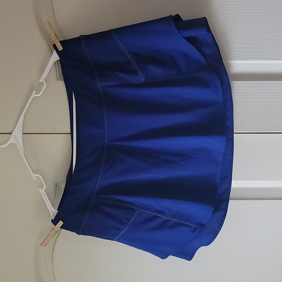 Athleta Dresses & Skirts - Athleta 3 layered purple skirt with back zippered pocket size Large